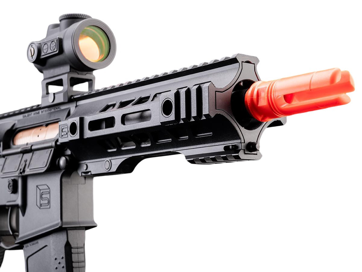 6mmProShop SAI Licensed GRY AR-15 Airsoft AEG Rifle (Black / 6.5" / Gun Only)