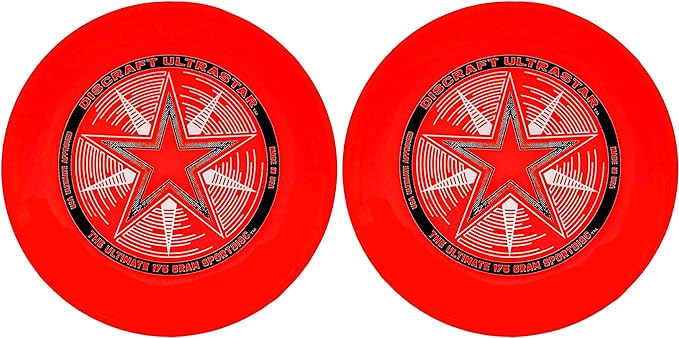 Discraft 175 Gram Ultra Star Sport Disc - 2 Pack