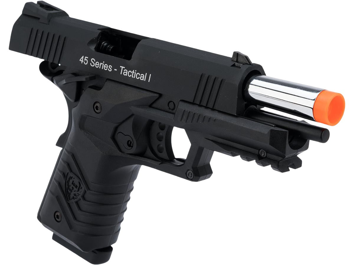 HFC Tactical 45 1911 Gas Blowback Airsoft Pistol (Color: Black)