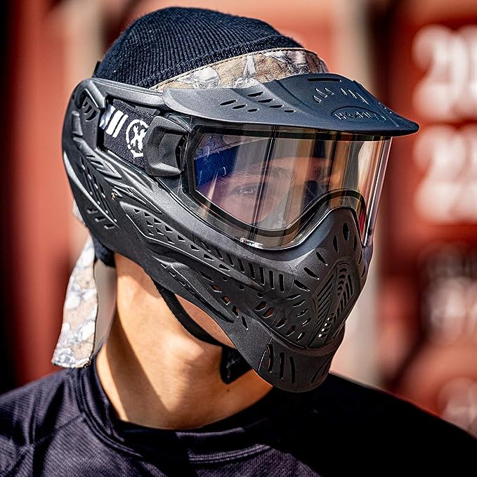 HK Army HSTL Paintball Mask Goggle with Thermal Lens (Black)