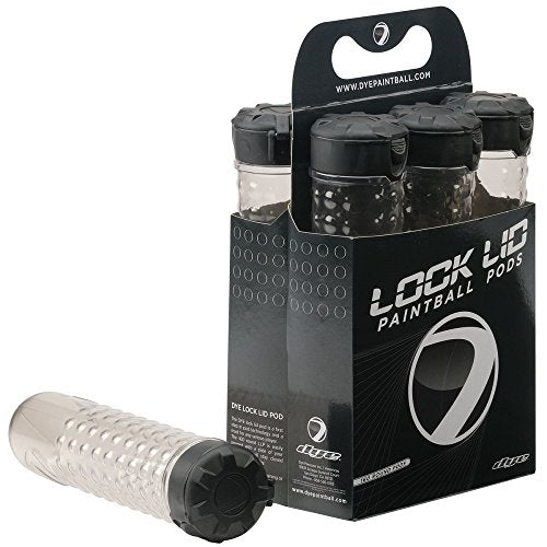 Dye Precision Locklid 160 Round Paintball Pod, Smoke
