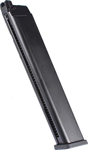 Evike Airsoft - Socom Gear 50rd Extended Magazine for Elite Force UMAREX Glock ISSC M22 SAI BLU Lonewolf & Compatible Airsoft Gas Blowback Pistols