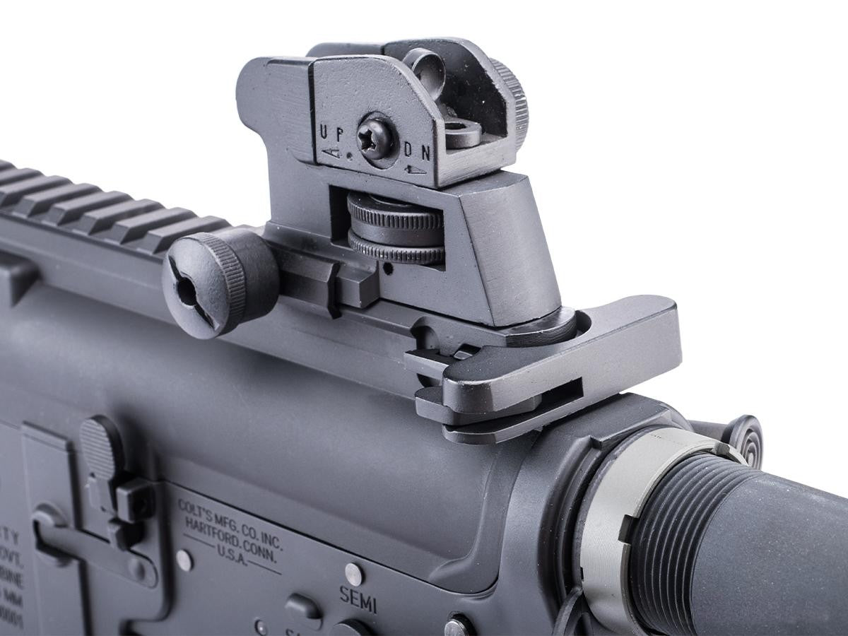 Cybergun Colt Lic M4 AEG Airsoft Rifle w/ E-Shooter MOSFET by E&C (MK18 CQB-R)