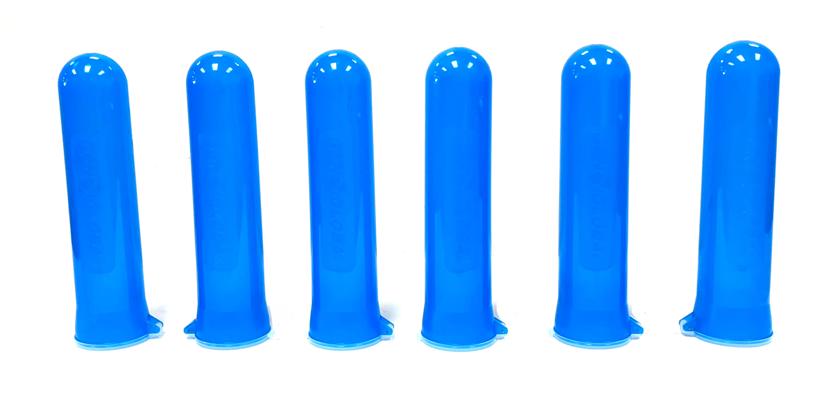 GXG Blue Heavy Duty 140rd Paintball Pods - 6 Pack