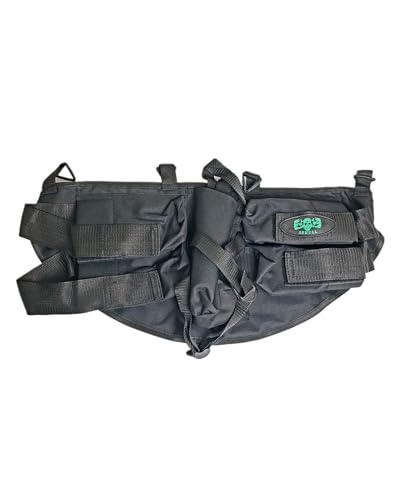 3Skull 4+1 Deluxe Paintball Harness Black