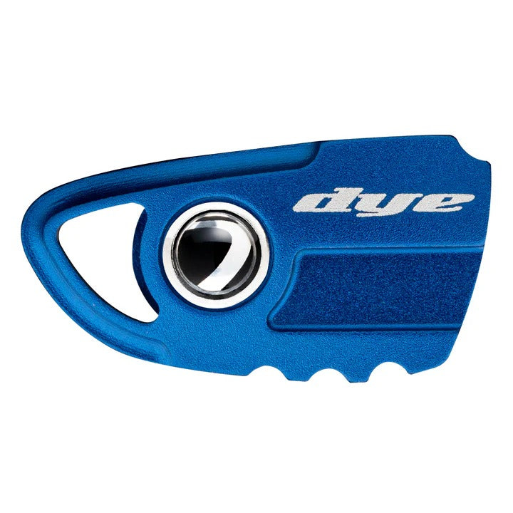 DYELab Skeletonized ASA Knob–DYE DSR PRO,CZR,M2/M3s Paintball Marker(Blue Dust)