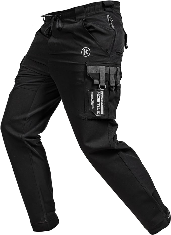 HK Army Hostile Straight-Leg Recon Jogger Pants Airsoft Paintball 2X-Large Black