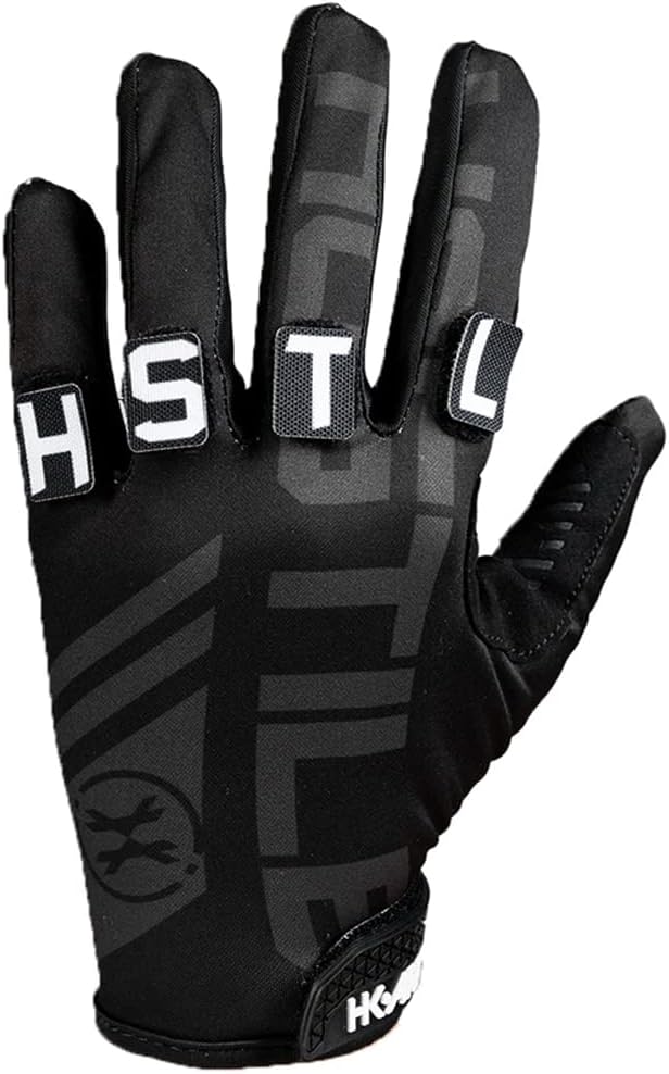 HK Army Freeline Knucklez Customizable Paintball Gloves - Blackout - Large