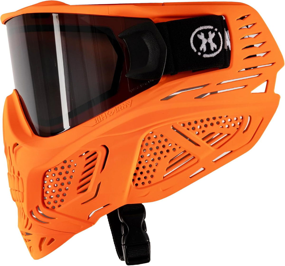 HK Army HSTL Skull Paintball Goggle / Airsoft Mask (, Neon Orange)
