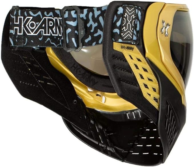 HK Army Paintball KLR Thermal Anti-Fog Mask/Goggles (Blackout Gold)