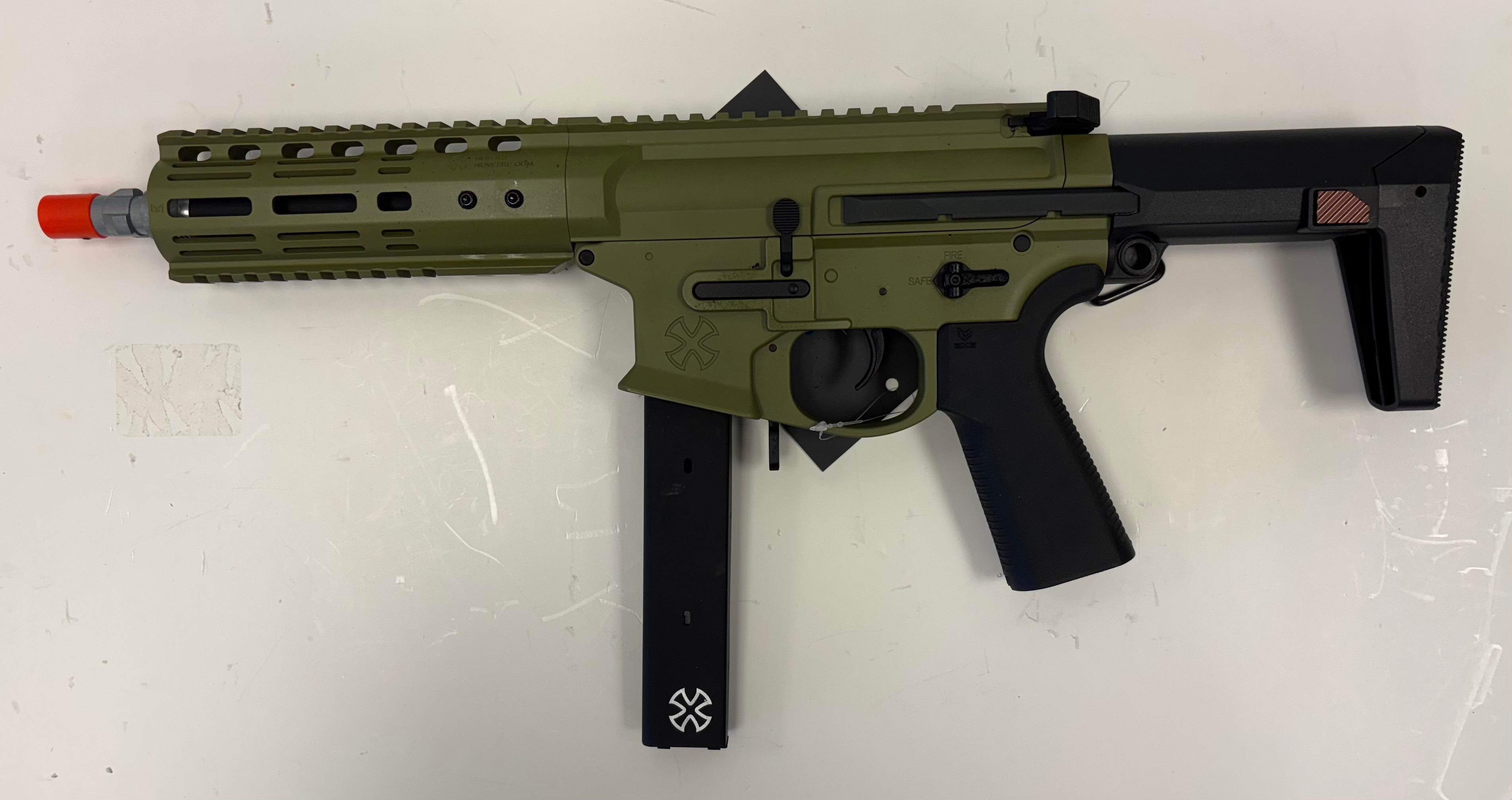EMG Noveske Space Invader Gen4 PCC AEG Carbine (Bazooka Green / 8.5")