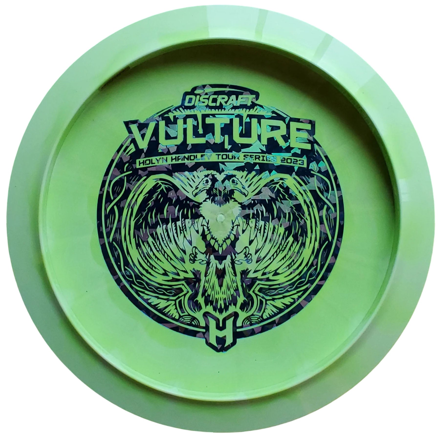 Discraft LE 2023 Tour Holyn Handley Understamp Swirl ESP Vulture Golf Disc 173-174