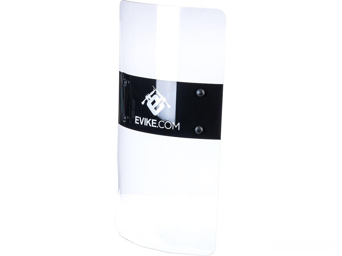 Evike Airsoft - Clear Defender Protective BB Blocker Evike Logo/Dual Handle