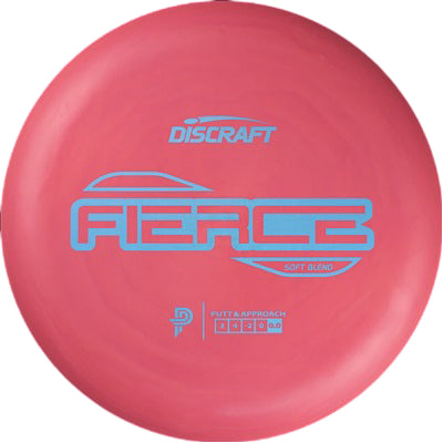 Mint Discs Discraft Paige Pierce Signature Putter Line Soft Fierce Putter Golf Disc, 173-174g