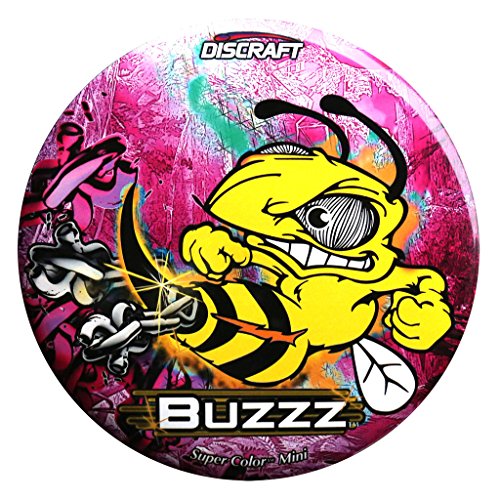 Discraft Supercolor Mini Buzzz Disc Golf Mini Marker and Sport Disc