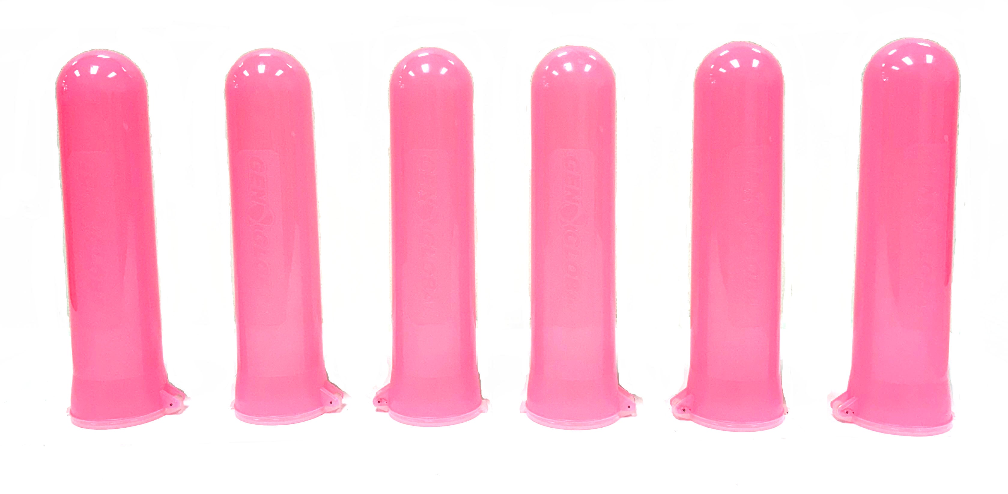 GXG Pink Heavy Duty 140rd Paintball Pods - 6 Pack
