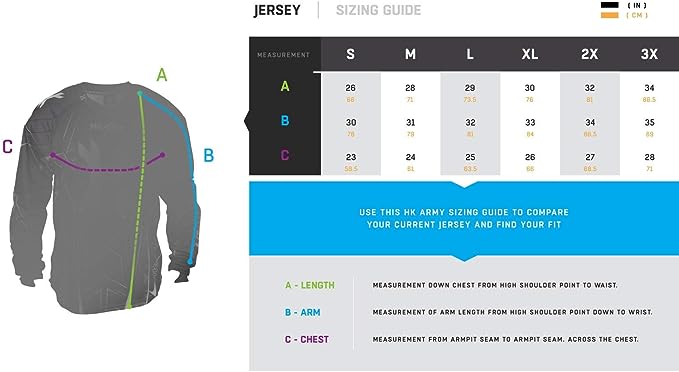 HK Army HSTL Paintball Jersey – Arctic 2XL