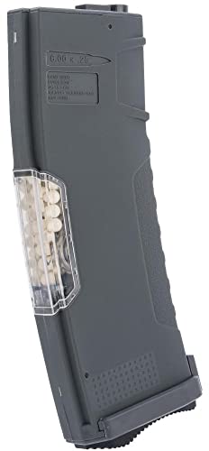 EvikeAirsoft-BAMFGEN2 450rdHi-CapFlashMag forAirsoftM4/M16AEGRifles(Gray/Single)