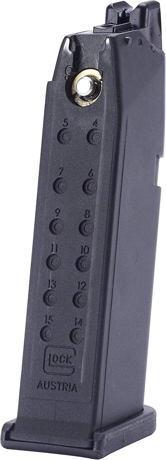 Elite Force unisex adult 19-Round (GBB GLOCK 19) Airsoft Magazine, Black, One Size US