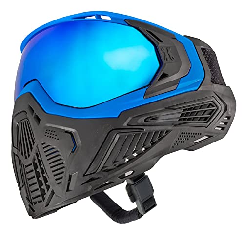 HK Army SLR Face Mask with Anti Fog HD Pure Lens for Paintball and Airsoft -Wave