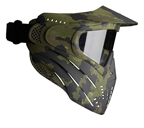 JT Premise Paintball Goggle Single Pane & Clear Lens, Camo Used