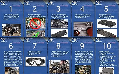 Evike BAMF 30rd Polymer Mil-Sim Airsoft Mag M4 / M16 AEG Rifles Gray & Blue / 1