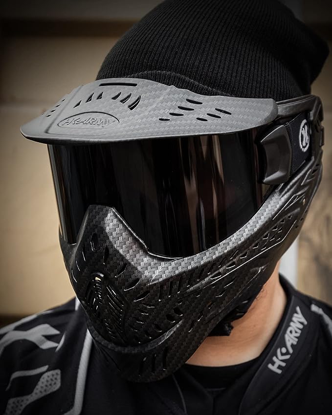 HK Army HSTL Paintball Mask Goggle with Thermal Lens (Carbon Fiber)