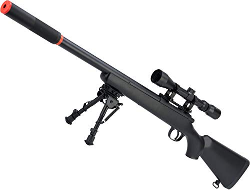 Evike Well MB02 VSR-10 G-SPEC Cycling Action Airsoft Rifle Mock MockSup (Rifle)