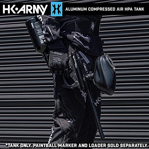 HK Army 48ci/3000psi Compressed Air HPA Paintball Tank w/Regulator - Black