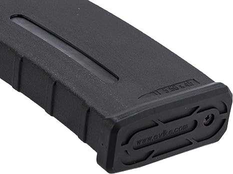 Evike BAMF 30rd Polymer MilSim Magazine M4 M16 Series Airsoft AEG Rifles Black
