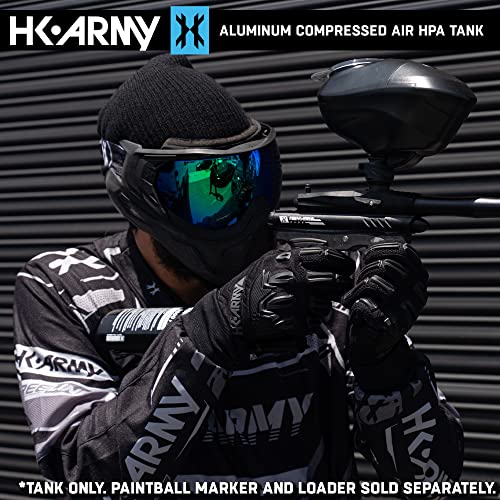 HK Army 48ci/3000psi Compressed Air HPA Paintball Tank w/Regulator - Black