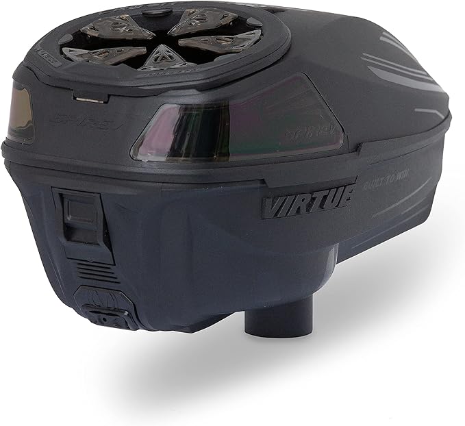 VIRTUE Spire V Electronic Paintball Loaders/Hoppers - Black
