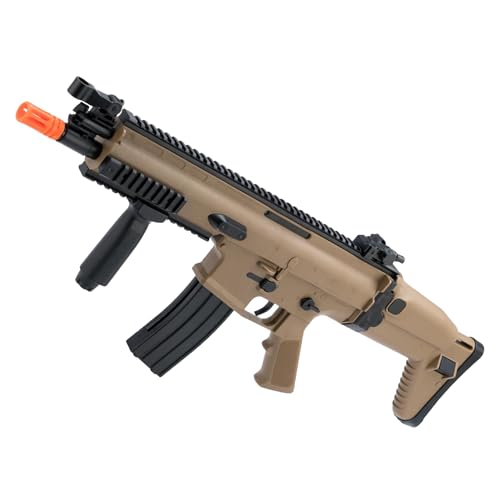 Cybergun SCAR-L Licensed Full Size Spring Powered Airsoft Rifle (Tan / Gun Only)