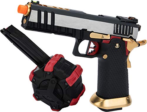 Evike-AW Custom Full Auto Ace Elite Airsoft Hi-CAPA Gas Blowback Airsoft Package