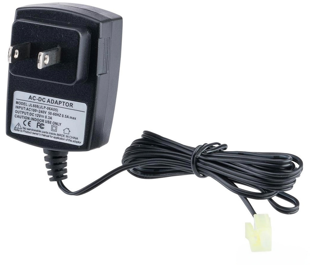 Standard 12V DC Wall Charger for Airsoft/RC NiCd & NiMH Batteries(Large Tamiya)