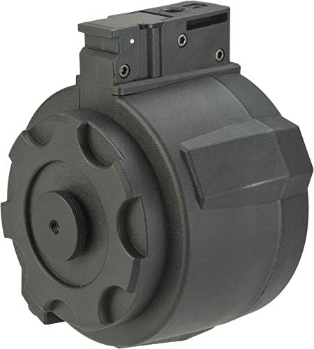 Evike Airsoft - Angel Custom Firestorm 1500rd Airsoft AEG Drum Flashmag