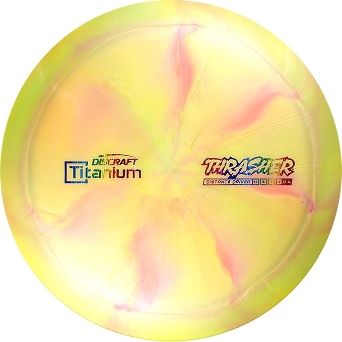 Discraft Swirl TI Thrasher 173-174 Gram Distance Driver Disc Golf Disc