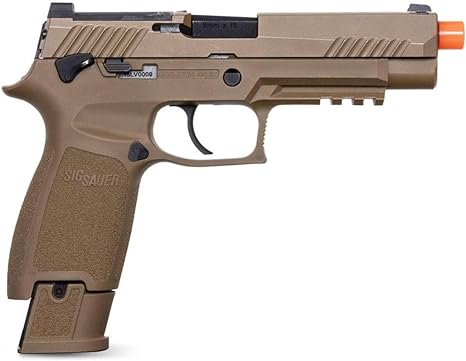 Airsoft Proforce M17, 6mm, 5.5", 21rd, CO2 Power Source, Coyote Tan