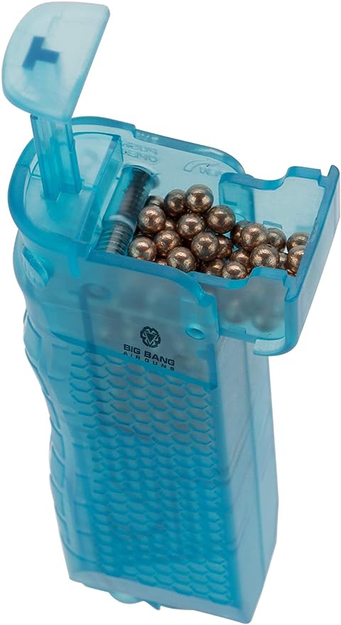 Evike Big Bang Airguns Polymer Compact Speedloader for 4.5mm .177 Airguns (Blue)