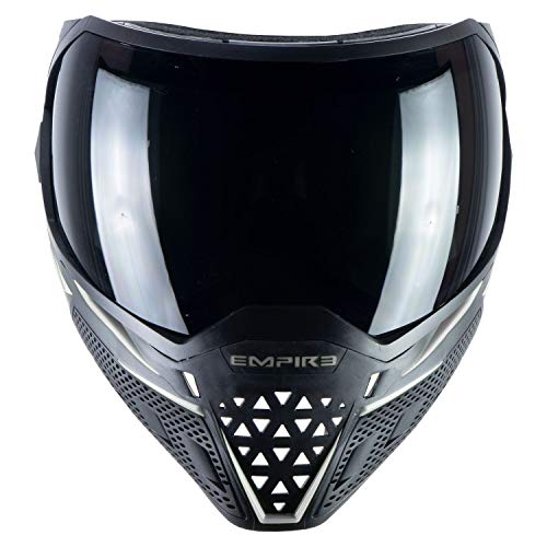 Empire EVS Thermal Paintball Mask Goggle 2 Lenses - Black / White