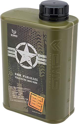 Evike EMG International Match Grade 6mm Airsoft BBS - 5000 Rounds (Weight: .25g)