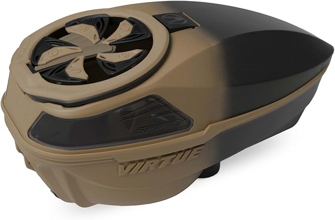 VIRTUE Spire V Loader Fade Desert Black Loader Paintball Hopper 230 Rds CrownSF