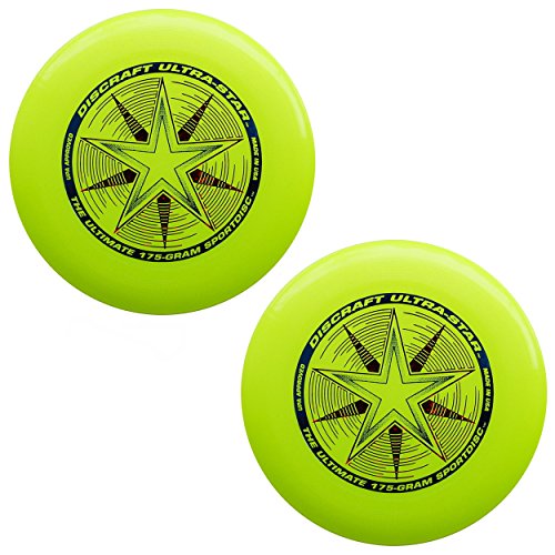 Discraft 175 Gram Ultra Star Sport Disc - 2 Pack