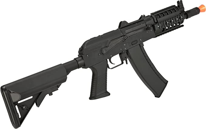 Evike CYMA Standard AKS-74UN RAS w/ Crane Stock Airsoft AEG Rifle (Gun Only)