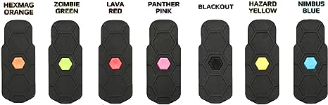 Evike Hexmag Airsoft HexID (4 x Hexgon Latchplates / 4 x Followers) (Dark Earth)