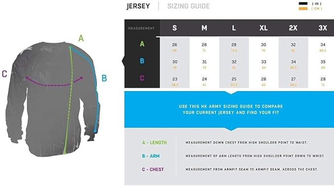 HK Army HSTL Paintball Jersey - Arctic Small