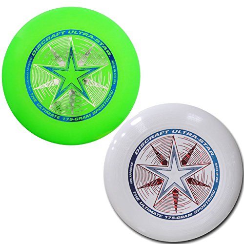 Discraft 175 Gram Ultra Star Sport Disc - 2 Pack