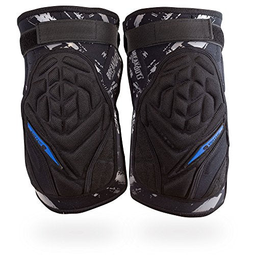 VIRTUE Breakout Knee Pads Paintball Airsoft and Sports - Black (Large/X-Large)