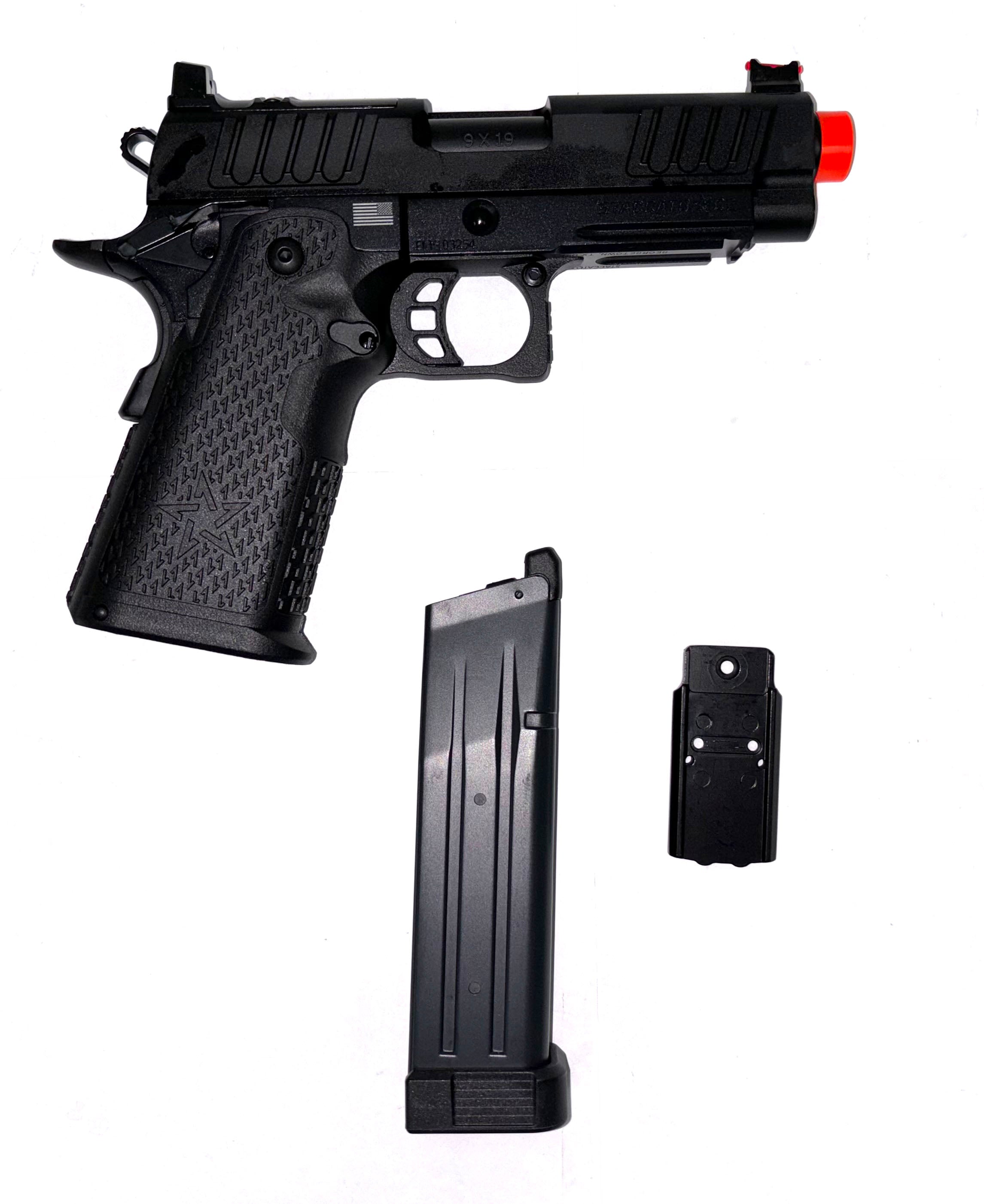 EMG Helios Staccato C2 Compact 2011 GBB Airsoft Pistol VIP Grip CNC CO2 Gun Only