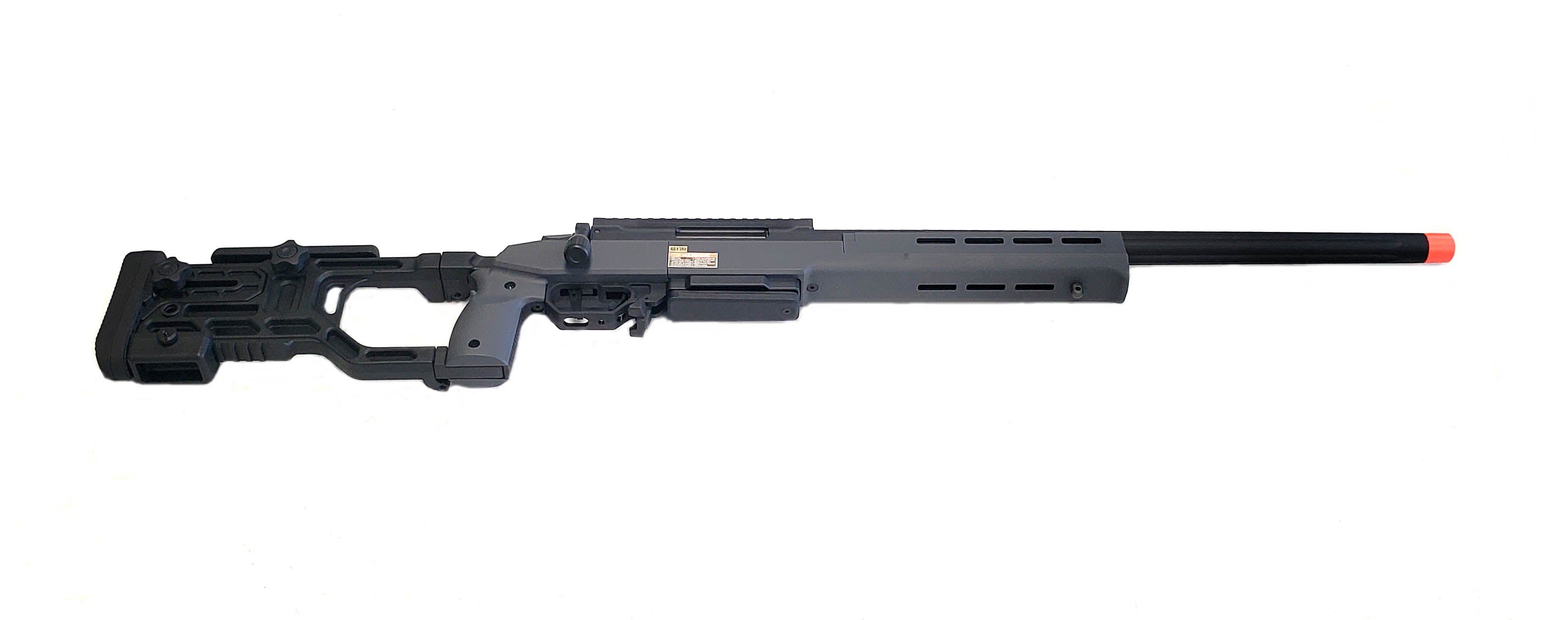 EMG Helios EV03 Tactical Bolt Action Airsoft Rifle by ARES Urban Grey